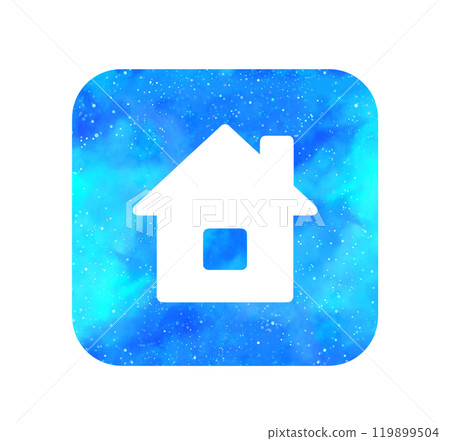 淡藍色星空|房子圖標 淡藍色星空|房子圖標 119899504