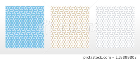 Set of abstract geometric patterns. Seamless vector backgrounds. Colored ornaments Graphic modern patterns Simple lattice graphic design Set of abstract geometric patterns. Seamless vector backgrounds. Colored ornaments Graphic modern patterns Simple lattice graphic design 119899802
