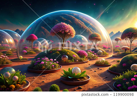 Plants designed for extraterrestrial environments 119900098
