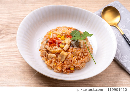 Chicken pilaf 119901430