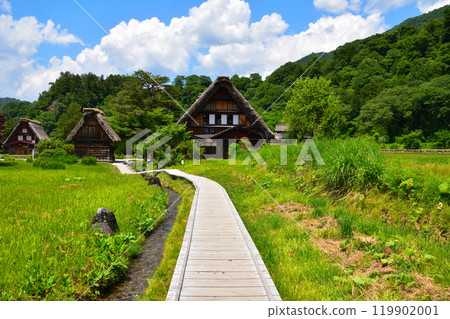 夏天的白川鄉 夏天的白川鄉 119902001