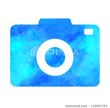 淺藍色星空|相機圖標 淺藍色星空|相機圖標 119902163