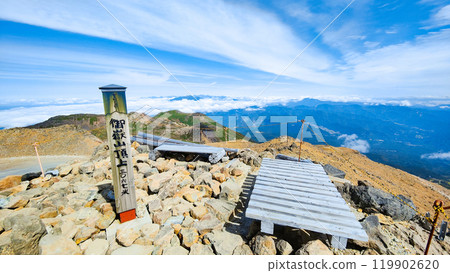 Climbing Mt. Ontake in Autumn: Kengamine Peak 119902620