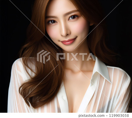 Beautiful woman in white blouse Beautiful woman in white blouse 119903038