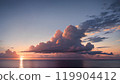 在海上日落 119904412