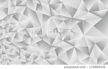 Grey triangles background - vector illustration 119904436