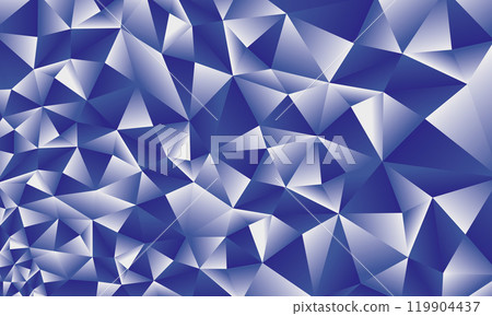 Blue triangles background - vector illustration 119904437