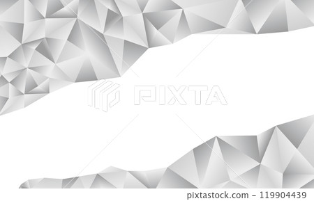 Grey triangles background - vector illustration 119904439