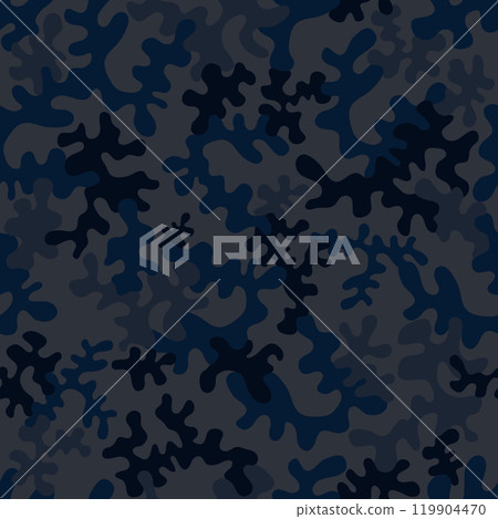 Seamless camouflage pattern - vector illustration 119904470