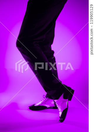 Man dancer dancing shoes 119905129