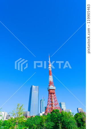 [Tokyo] May: Visit the fresh greenery of Shiba Park and Tokyo Tower 119905463