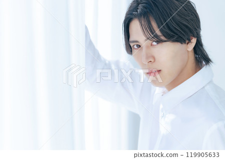男士肖像 男士美容 美容化妝品 119905633