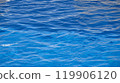 Calm water surface Image of blue sea 119906120