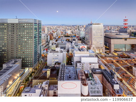 Nagoya, Japan City Skyline 119906637