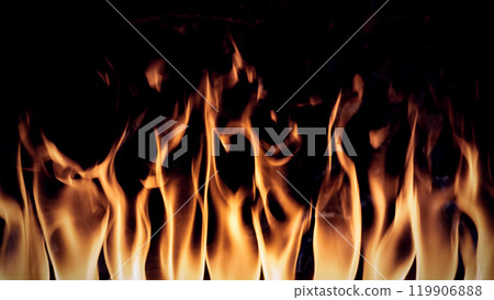 Flames texture background on a black background 119906888