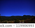 Mountains visible in the depths of autumn 119906993