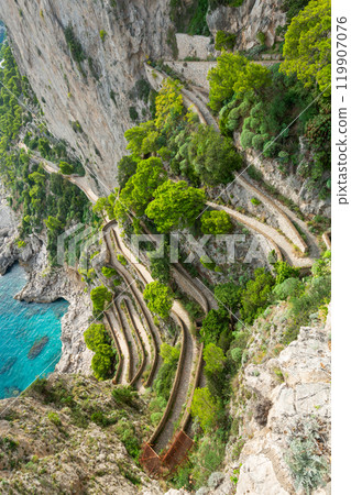 Capri, Italy from the Gardens of Augustus 119907076