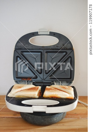 Toasty Sandwiches Perfectly Grilled in the Press 119907178