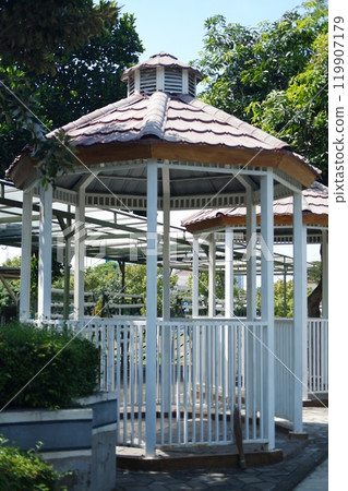 Tranquil Retreat in a Cozy Gazebo Tranquil Retreat in a Cozy Gazebo 119907179