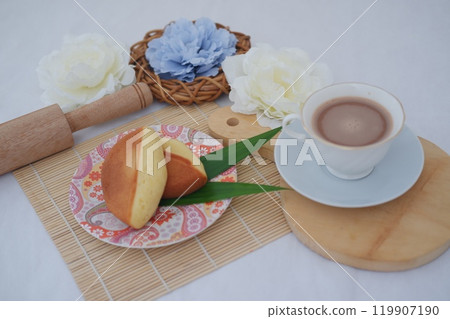 Kue Pukis or pukis cake made from flour eggs yeast and coconut milk. Kue Pukis or pukis cake made from flour eggs yeast and coconut milk. 119907190