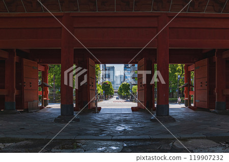 東京增上寺三下衛門風景 東京增上寺三下衛門風景 119907232