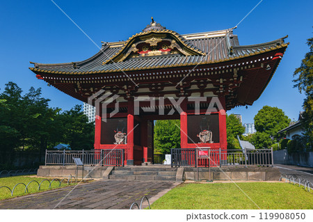 Tokyo Old Taitokuin Mausoleum Soumon 119908050