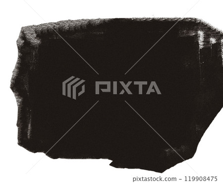 A spot of black paint highlighted on a white background A spot of black paint highlighted on a white background 119908475