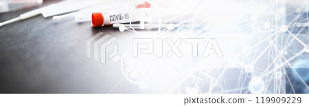 Abstract medical background. PCR test for covid. Abstract medical background. PCR test for covid. 119909229