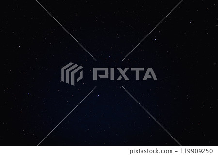 Night sky. Stars and galaxies in the sky at dusk. 119909250