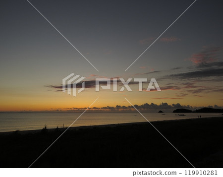 沖繩縣熱帶暮色國頭村 沖繩縣熱帶暮色國頭村 119910281