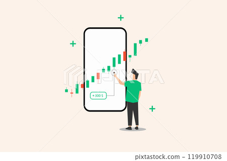 business person trading success growing growth market investment finance concept. business happy professional profit bullish graph stock market chart investor economy work vector. business person trading success growing growth market investment finance concept. business happy professional profit bullish graph stock market chart investor economy work vector. 119910708