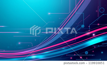 Sleek technology background featuring futuristic element 119910851