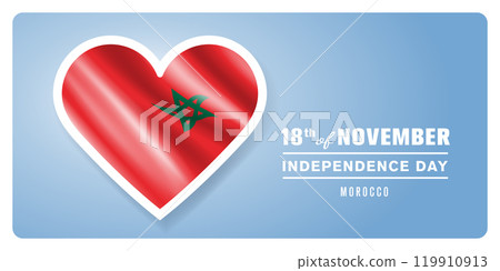 Morocco happy independence day greeting card, banner vector illustration Morocco happy independence day greeting card, banner vector illustration 119910913