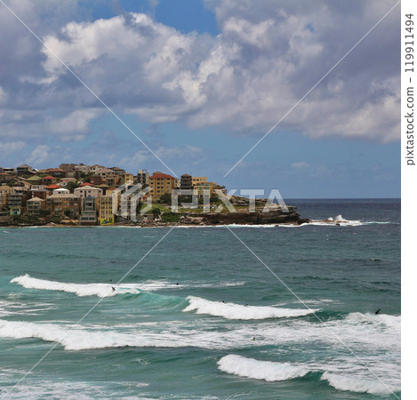 Waves at Bondi Beach, Sydney. Waves at Bondi Beach, Sydney. 119911494