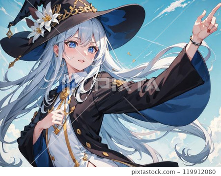 指向前方的魔法少女 119912080