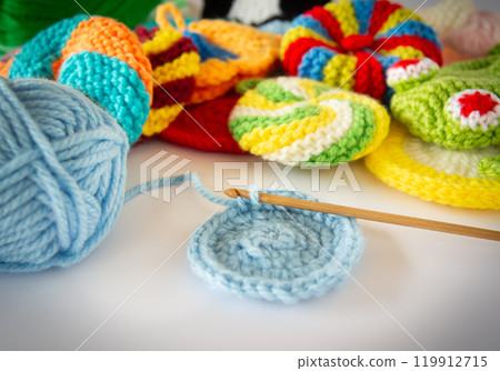 Knitting acrylic scrubber Knitting yarn 100% acrylic eco-scrubbers 119912715