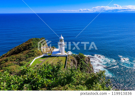 北海道室蘭市江友半島地球岬燈塔 119913836
