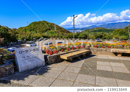 北海道室蘭市、江友半島、地球岬、扶輪廣場 119913849