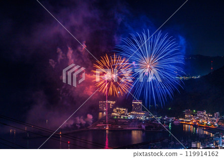 [Shizuoka Prefecture] Atami's million-dollar night view and seaside fireworks festival 119914162