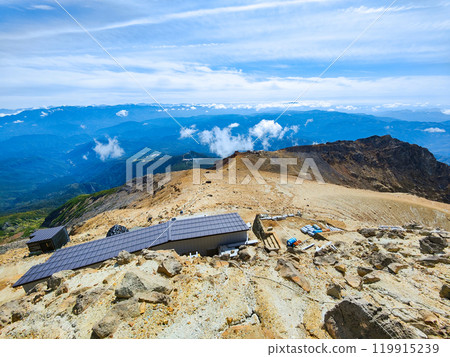 秋季攀登禦嶽山：從劍峰到大瀧山頂以及田野原的景色 119915239