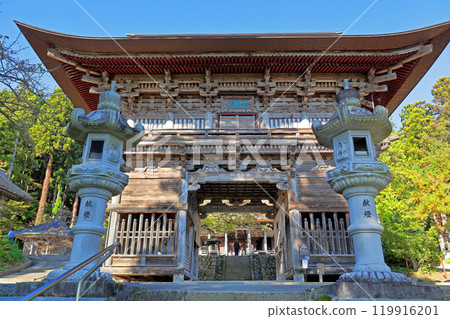 National Historic Site: Zuihozan Jionji Temple Main Gate (Niomon) 119916201