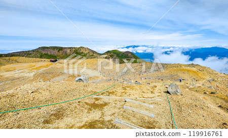 Climbing Mt. Ontake in autumn (Kengamine to Ninoike Sanso) Climbing Mt. Ontake in autumn (Kengamine to Ninoike Sanso) 119916761