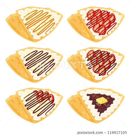 Sweet crepes set Sweet crepes set 119917105