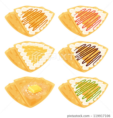 Sweet and simple crepe set Sweet and simple crepe set 119917106