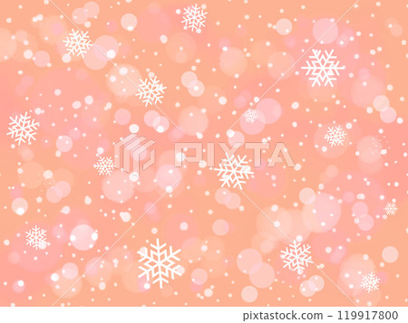 雪花閃光背景素材紅色聖誕節 119917800