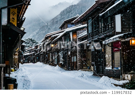 信州白雪皚皚的奈良宿 信州白雪皚皚的奈良宿 119917832