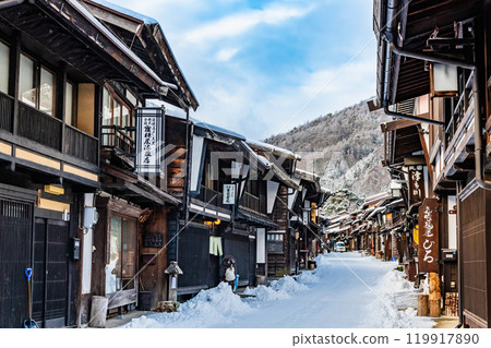 Snowy Naraijuku in Shinshu 119917890