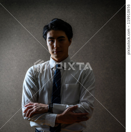 Good looking male portrait 119918656