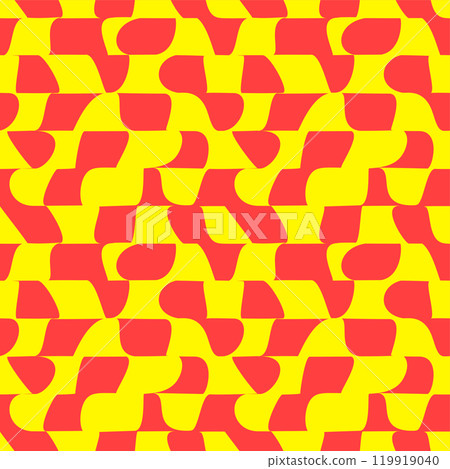 catalonia checkerboard poster 119919040