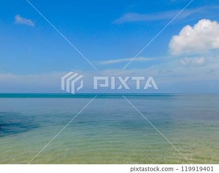 穿過石垣島佐比洞的海 119919401